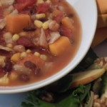 Mexican Minestrone {slow-cooker option}