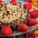 Raw Chocolate Pecan Valentine Cake