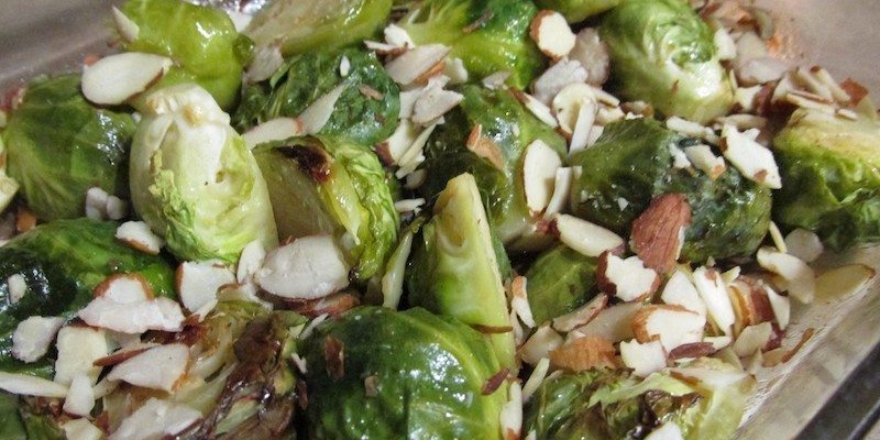 Maple Glazed Brussel Sprouts
